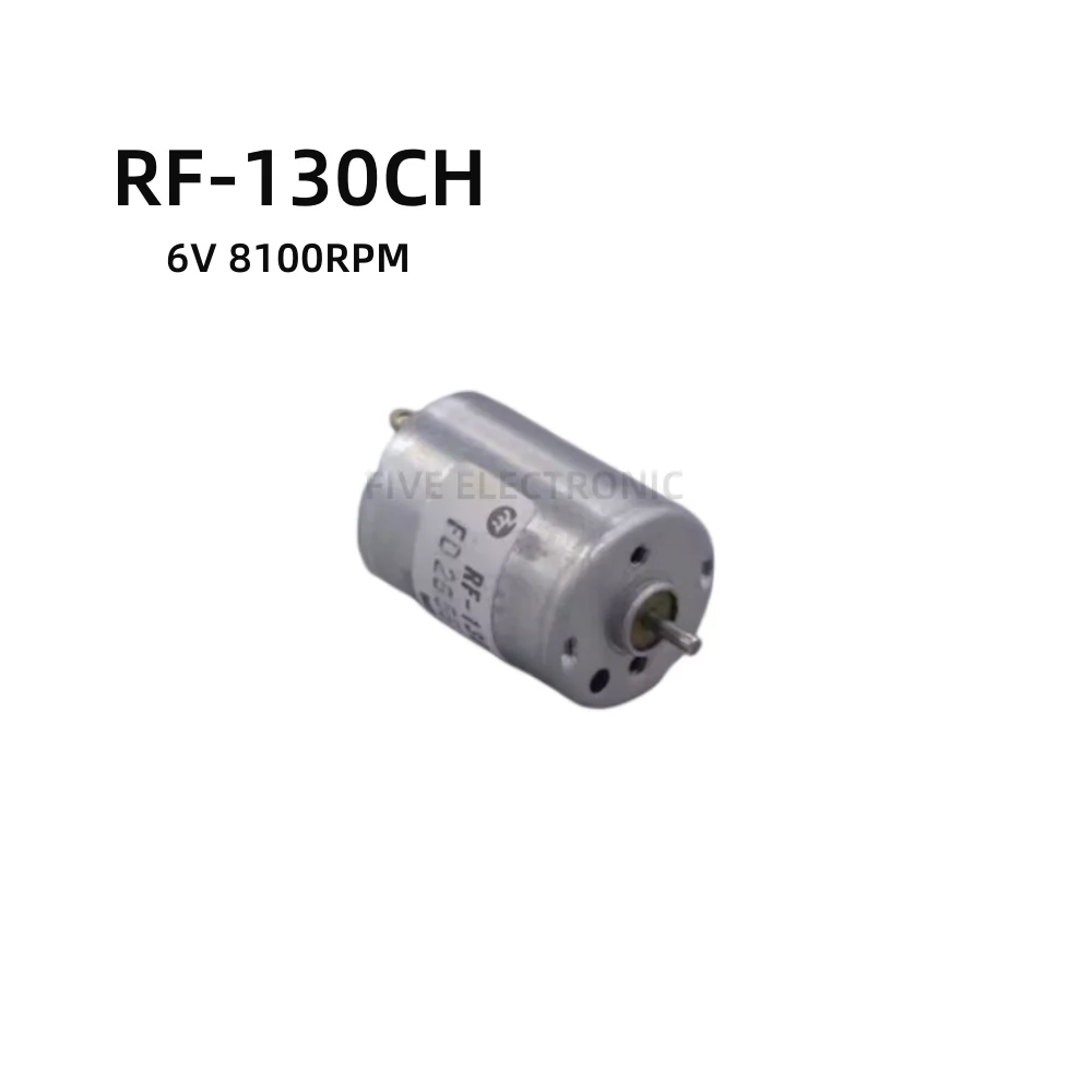 

RF-130CH Micro DC Motor, 6V 8100RPM For Home Appliance The Stage Lighting Equipment DIY