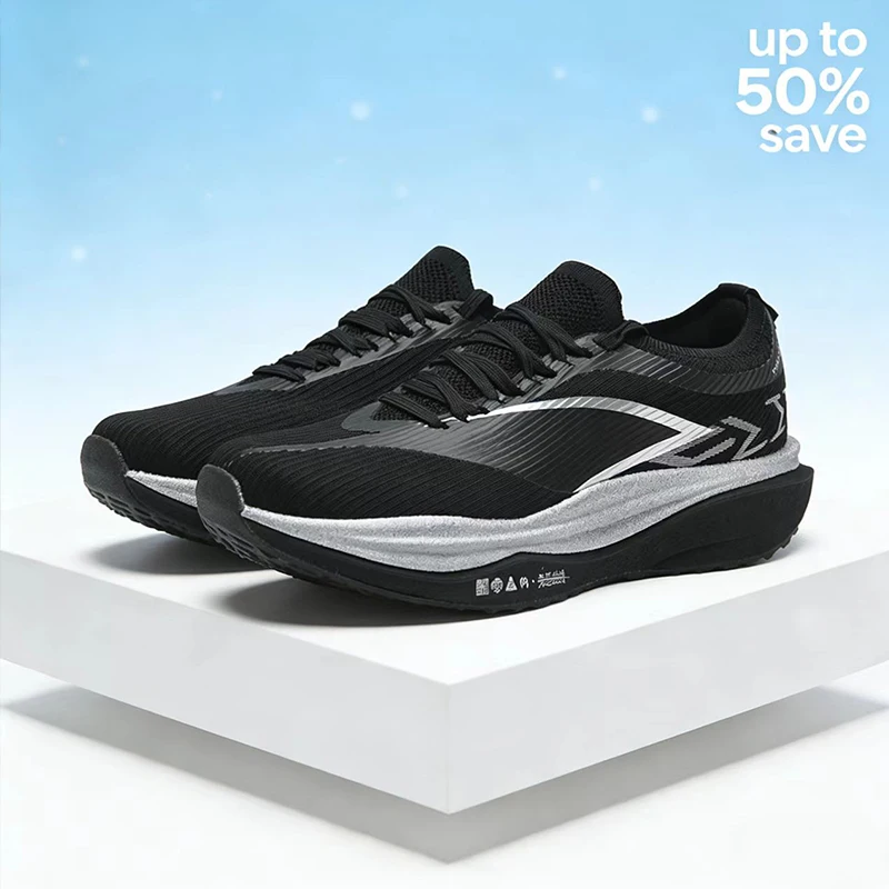

2026 Men Running Shoes Full Carbon Plate Professional Marathon Racing Bounce Cushion Breathable Women's Sports Sneakers Unisex
