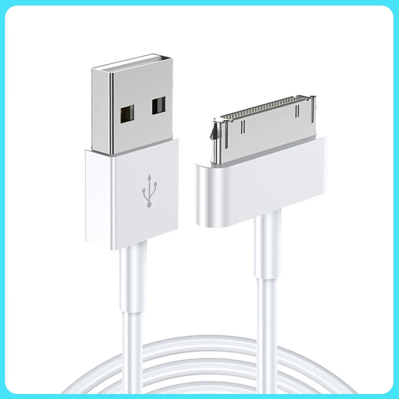 【Fast Delivery】30 Pin Fast Charging Cable USB Data Sync Data Cord For Phone 4/4S Pad 1/2/3/4 Pod Nano/Classic Touch Series