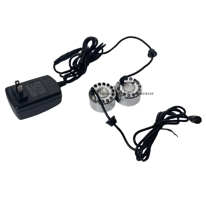 بخاخ صغير بالموجات فوق الصوتية 1.7 ميجا هرتز صانع ضباب سيراميك عالي التردد 1 رأس رذاذ تحت الماء
