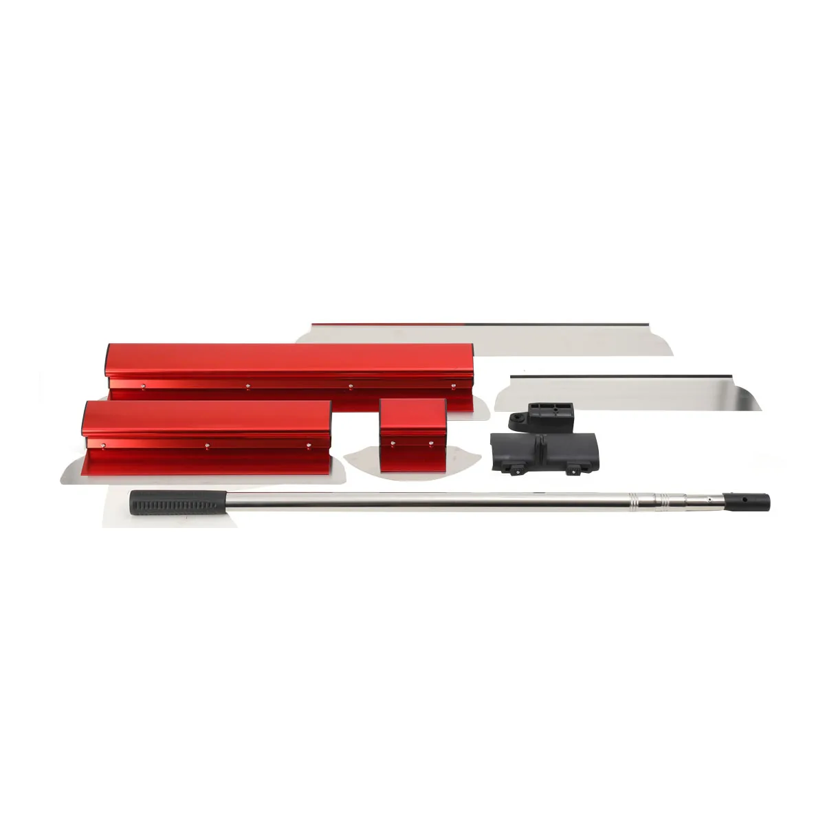 Trockenbau-Glättklingen-Set 25/40/60cm Glättklingen + 90-200cm Verlängerungsgriff, Professionelle Wand-Trockenbau-Finishing-Werkzeuge – Detail 11