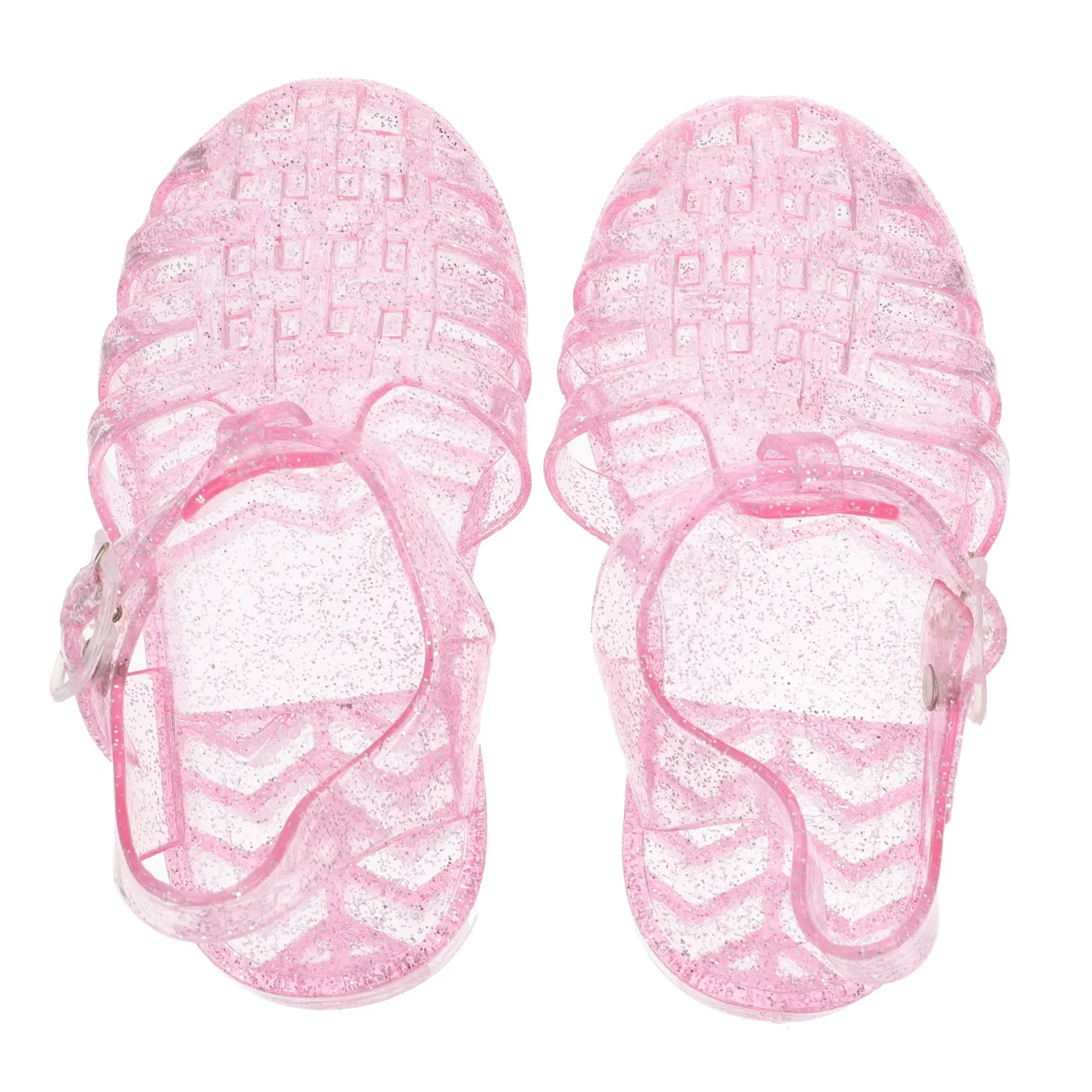 Soft Sole PVC Kids Beach Shoes Fashion Toddler Jelly Slip On Supple Soled Children Leisure Shoe Walking Daily Wear