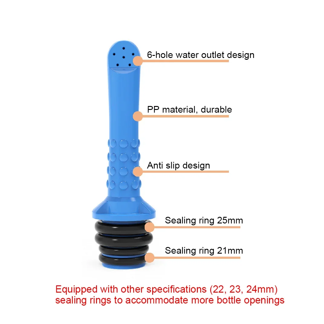 2/3pcs Portable Bidet for Toilet or Travel, Compatible with Every Bottle, Ecological, Mini, Elderly, Sprayer, Bio, Personal image 4