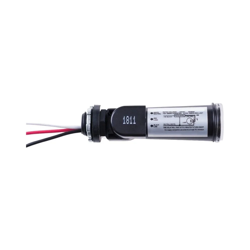 4 Packs 120V Photocell Sensor Switch Dusk to Dawn Automatic Light Control for Porch Garden Street Courtyard Outdoor Lighting