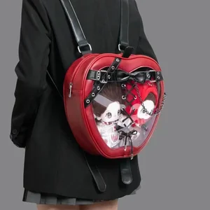 MBTI Apfel Frauen Gothic Rucksack JK Girls Mode High Street Frauen -Rucksack für Frauen 10 Hauptverkauf Punkrock -Rucksack - №3