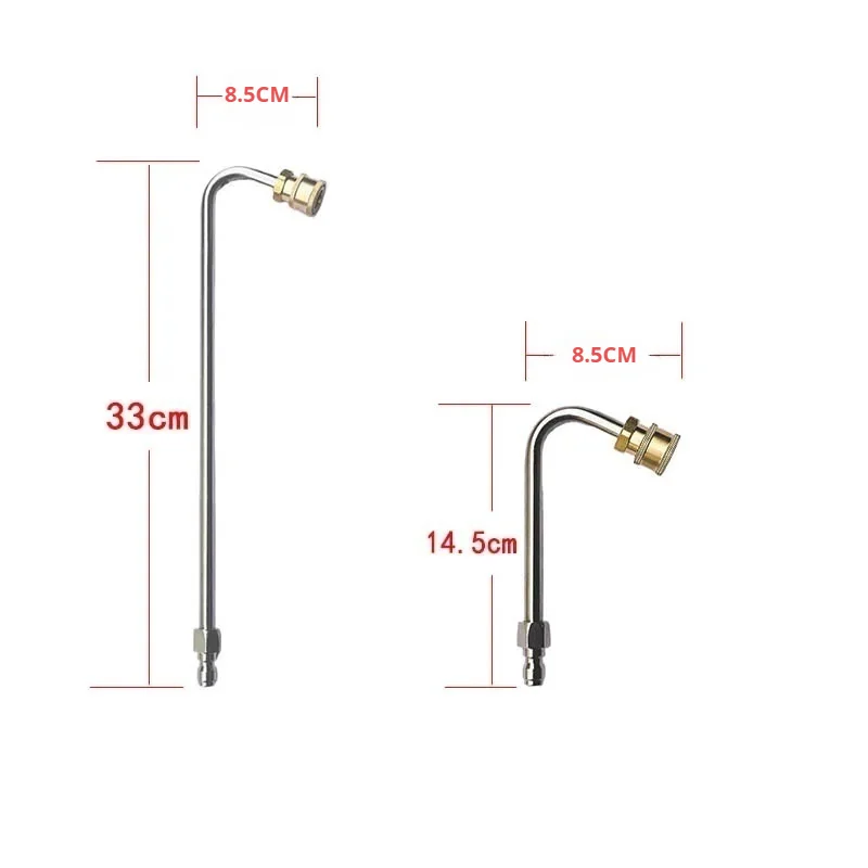 Imagem -05 - Conjunto de Lança de Haste de Extensão para Lavadora de Pressão Pistola de Pulverização de 4000 Psi com Conexão Rápida para Limpeza Eficiente