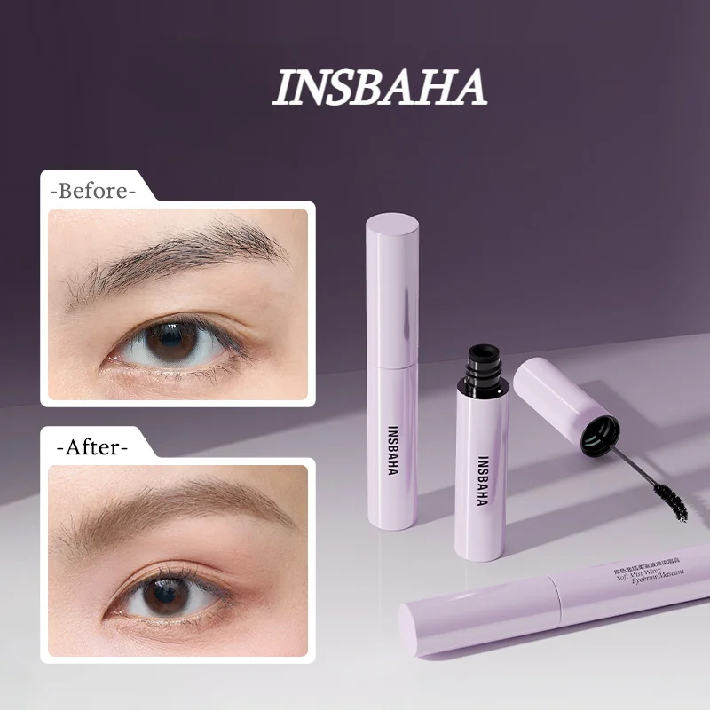 

INSBAHA Soft Mist Wave Eyebrow Dye Natural and Durable Waterproof Eyebrow Enhancers Long-lasting Mascara Cosmetic