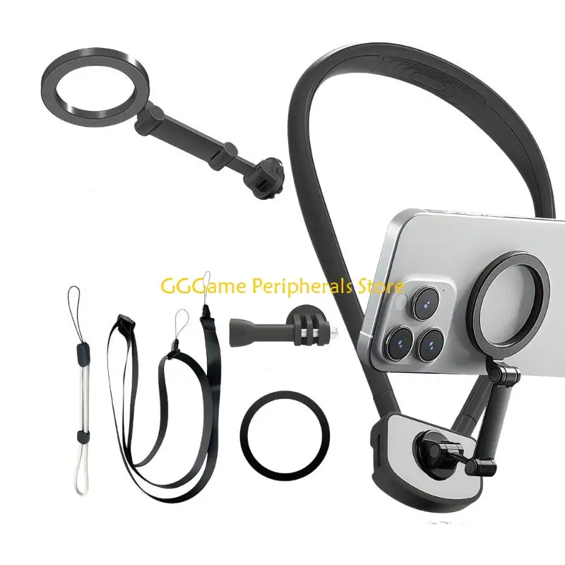 U55B Ergonomic Neck Phone Support Offers Stability During Motion