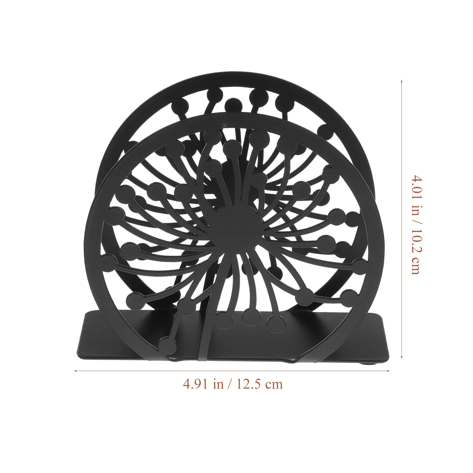 

Vintage Metal Napkin Holder Creative Dandelion Style Decorative Paper Napkin Stand Ideal for Home Kitchen Restaurant Bar Party