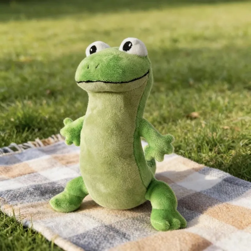 

Hot Sale Cute Lizard Plush Doll Cartoon Animal Plushie Soft Stuffed Toy Kawaii Kids Birthday Gift Home Room Decoration