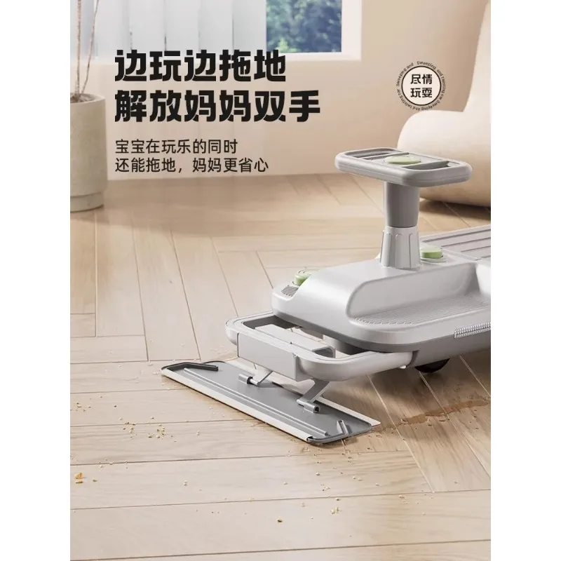 【الأكثر مبيعًا】دراجة التواء الكهربائية للأطفال، يمكن للبالغين الجلوس عليها، نموذج جديد قابل للانقلاب، ويمكن أيضًا ممسحة الأرضية #2