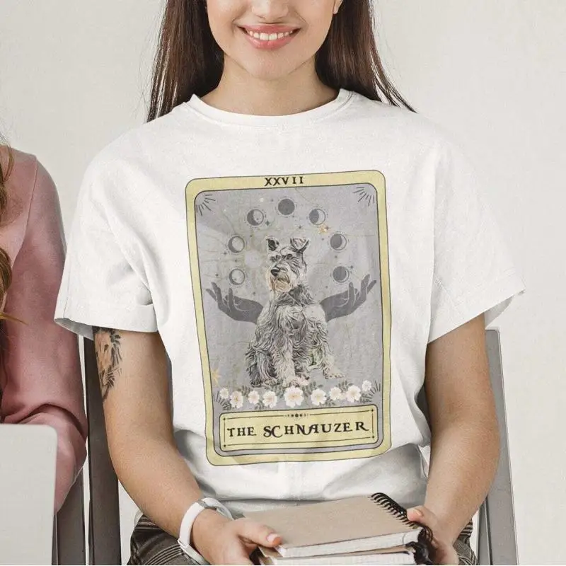 

The Schnauzer Tarot Card Dog T Shirt