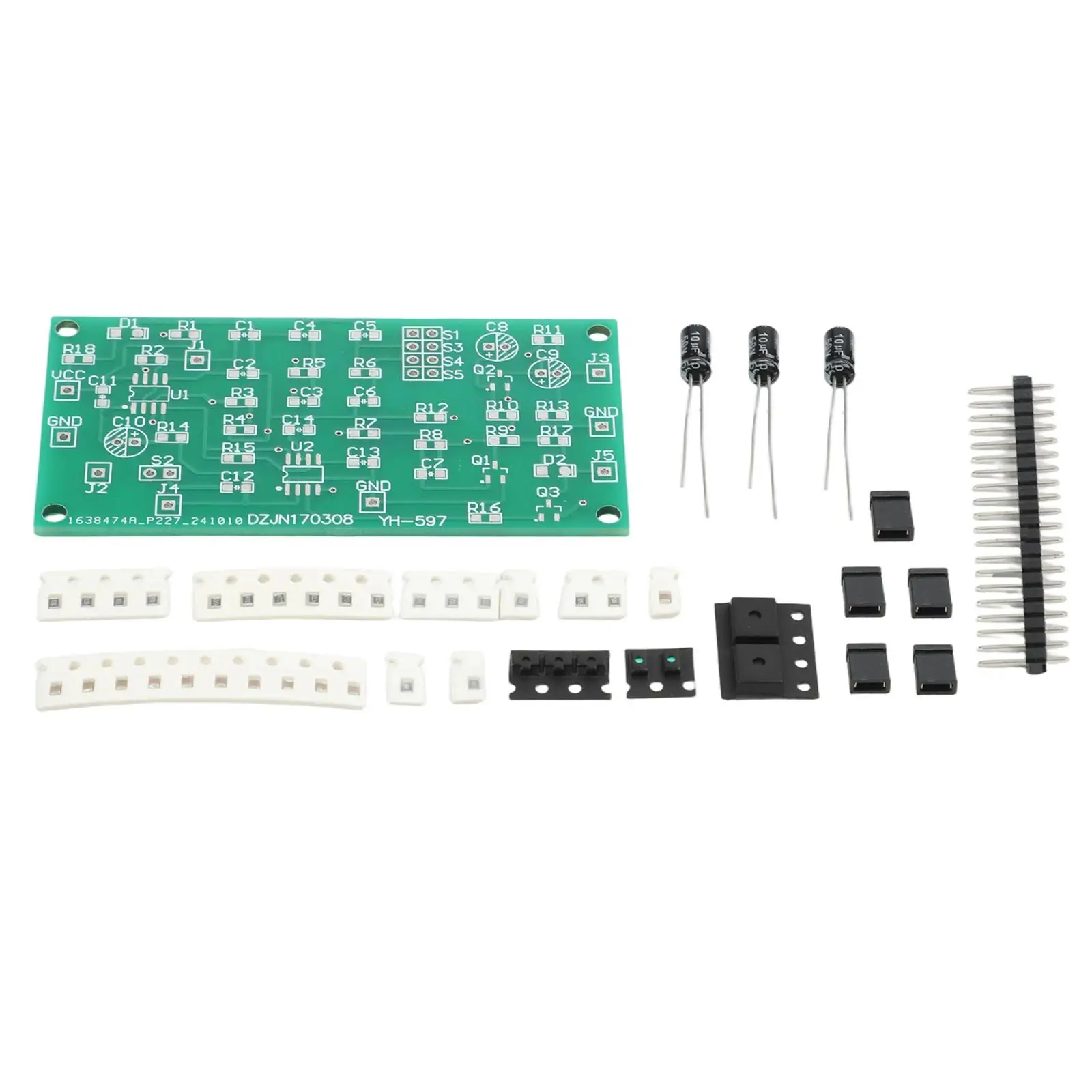 NE555-Based Soldering Kit for Building for custom Waveform Sources in Introductory Electronics and Engineering for labs