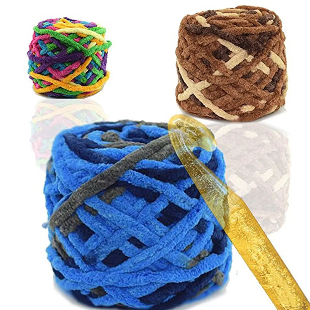 

12pcs Crystal Crochet Hooks Set Thickened Non-Slip Handles For Scarf Hat Gloves Sweater Making Knitting Tools Craft Sewing