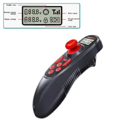 HOTRC DS-600 DS600 6CH 2.4GHz Radio System Transmitter Remote Controller with  F-06A Channel Receiver for RC Boat