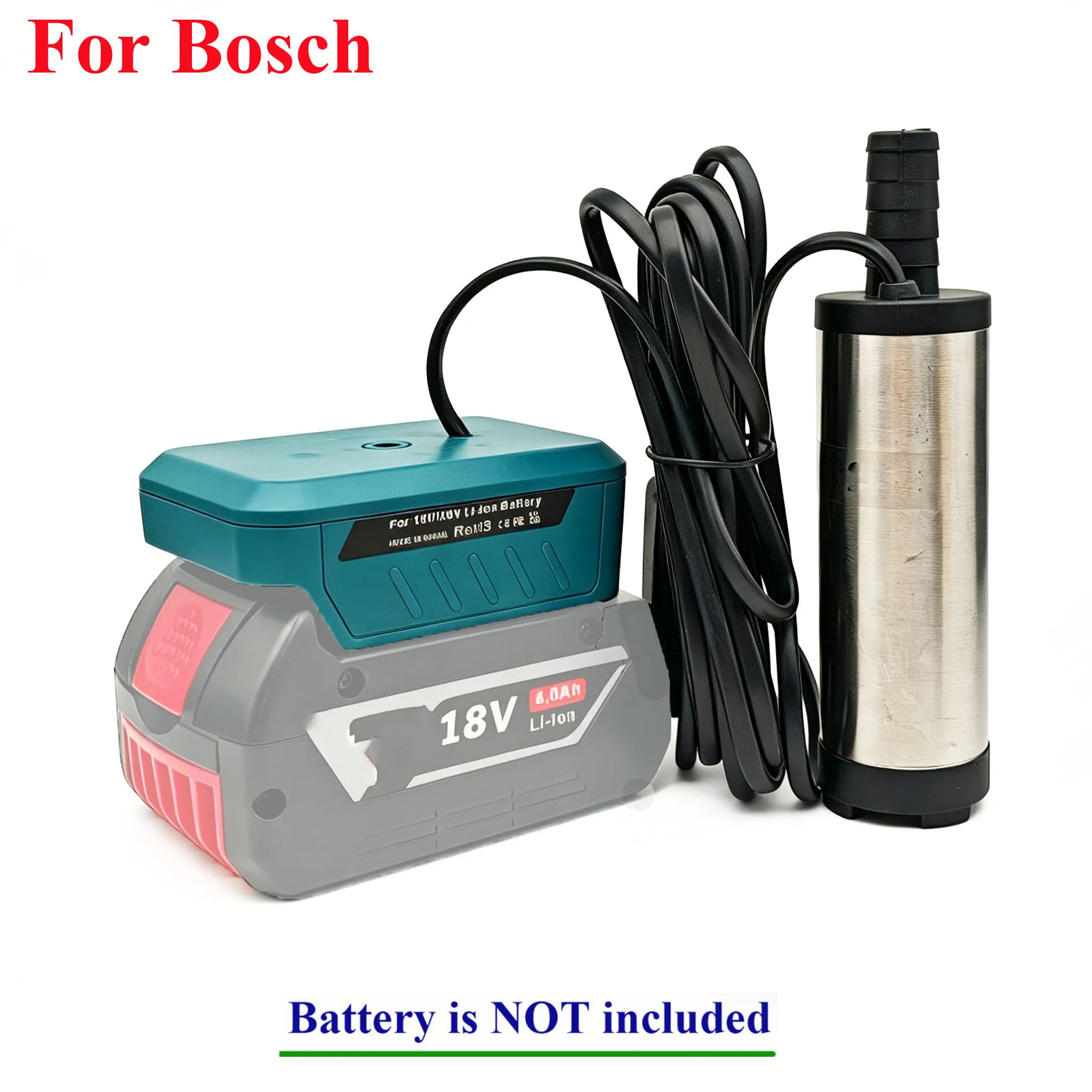 Auto-Öl-Diesel-Tauchpumpe für Makita 18V Lithium-Akkus, zum Pumpen von Wasser, kompatibel mit Ryobi, DeWalt, Milwaukee und Bosch. – Detail 31