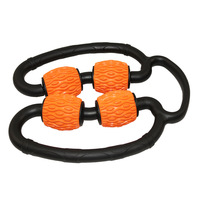 Massage Roller Anti-cellulite Massager Body Leg Slimming Roller Yoga Training Device U-shaped Pilates Muscle Relaxation Roller