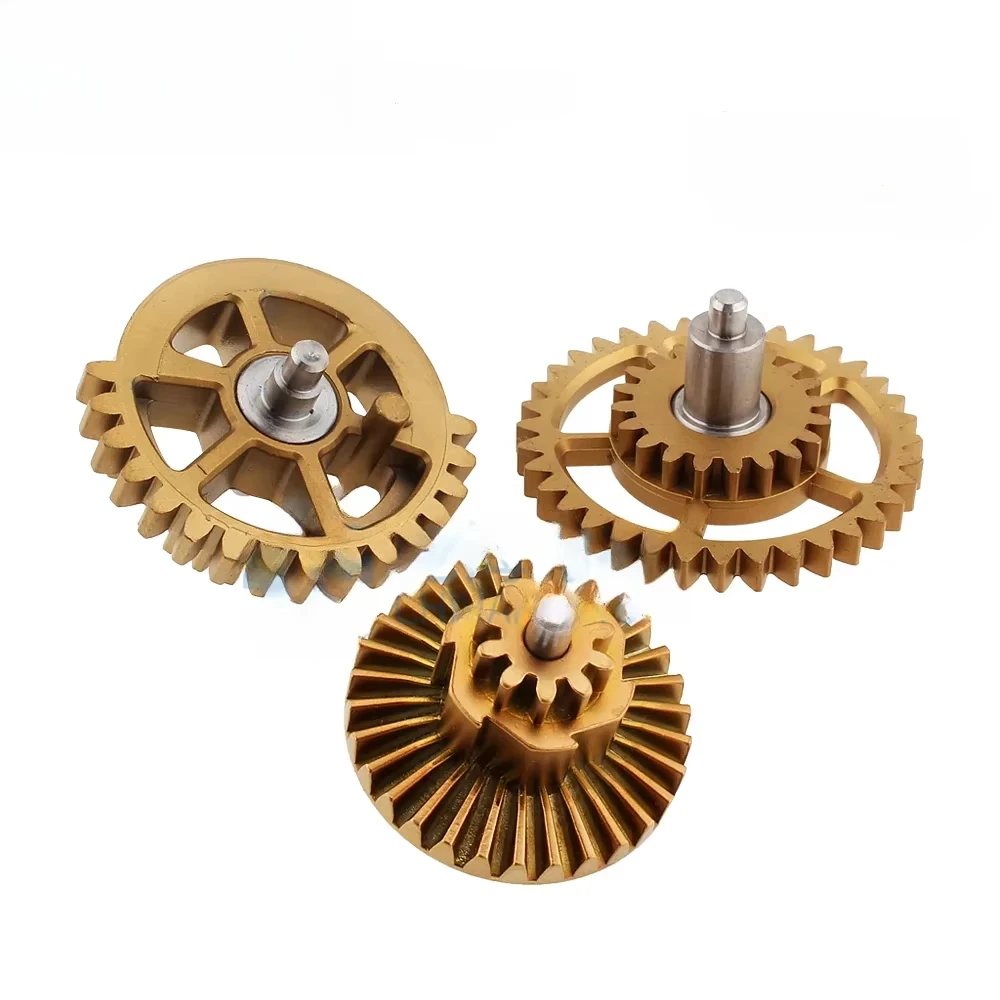 

Высокоскоростной вал из титанового сплава 13:1 16:1 18:1 Набор шестерен из жидкого металла для страйкбольного гель-бластера