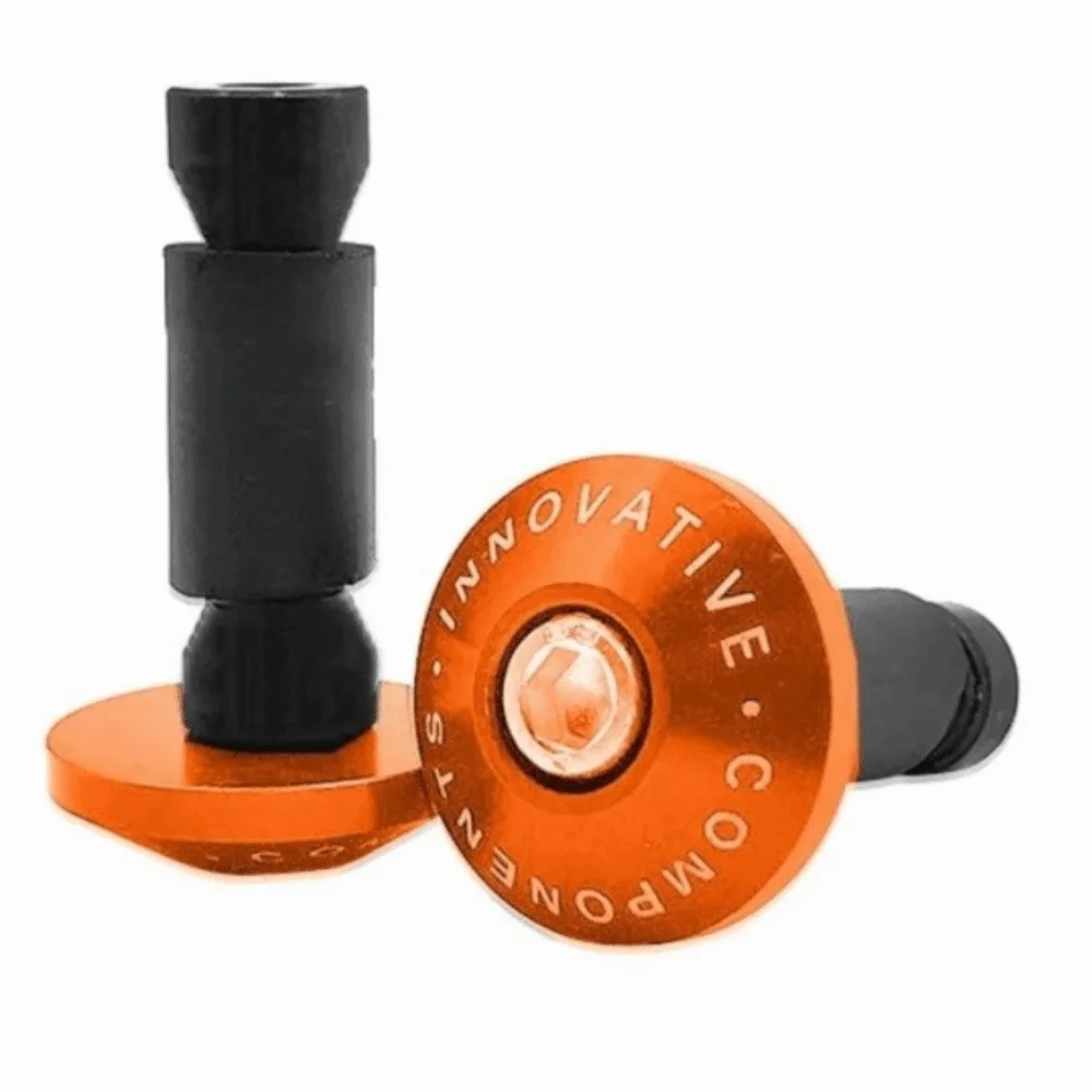 Aluminum Material Handlebar End Weight Universal Fit Gear Balanced Handlebar Grips Cap Motorcycle Handlebar End Adventure Riding