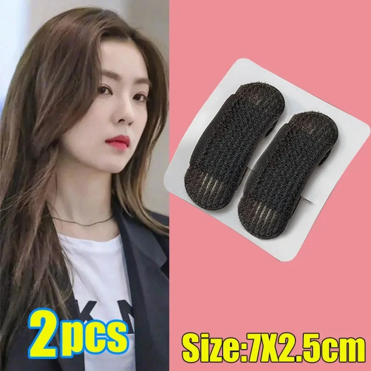 

2PCS Fluffy Hair Base Clips, Invisible Volume Sponge Hairpins, Women DIY Hair Styling Tools