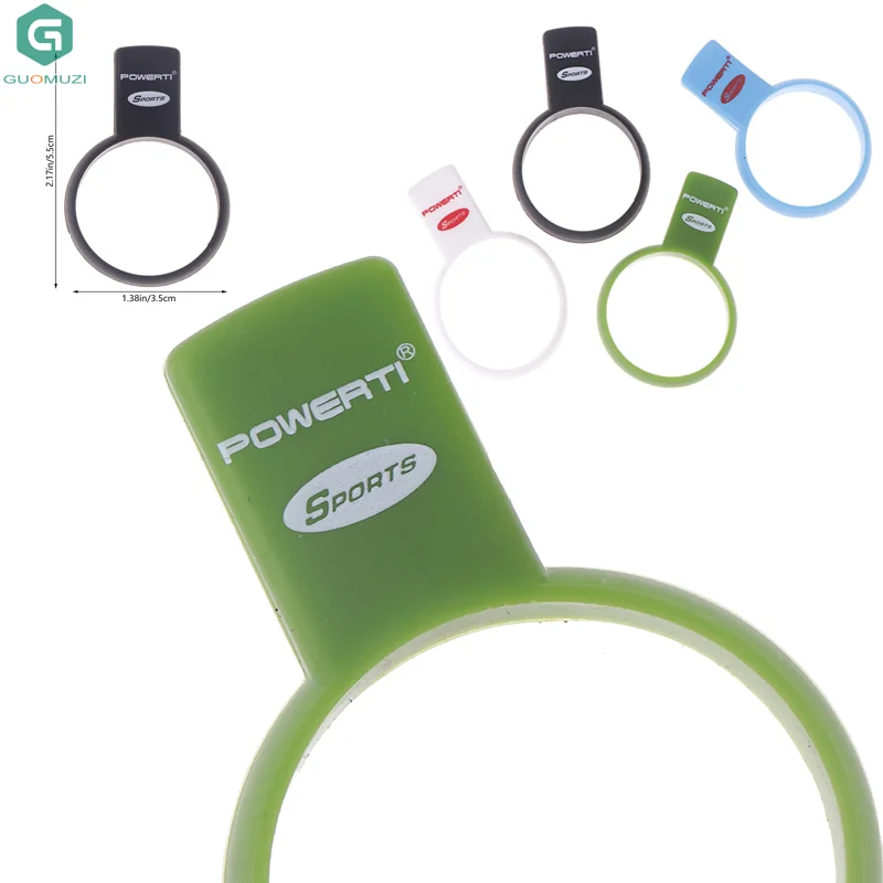 

1pc Silicone Tennis Grip Trainer Racket Handle Isolator Posture Corrector Sports Training Accessory For Improving Tennis Skills