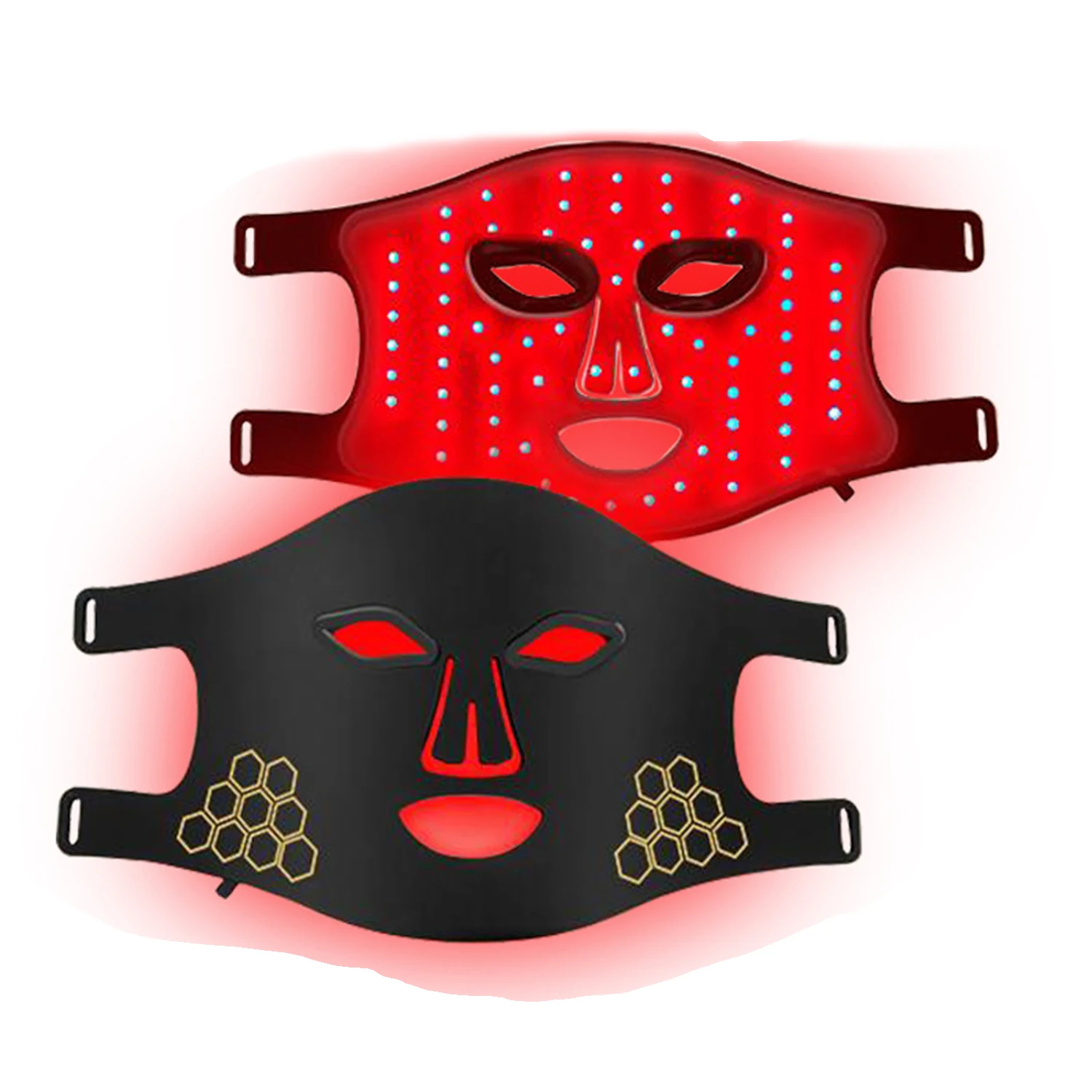 

Cross-Border Explosions M01 Pho-ton Silicone Facial Beauty Mask LED Infrared Light Rejuvenation Instrument for Face Sculpting AU