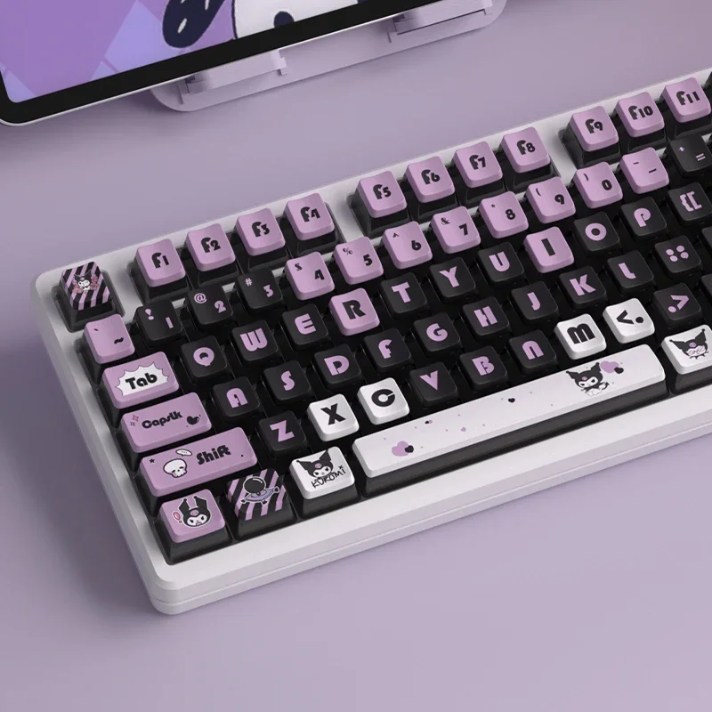 Spyself Keycaps 122 Keys Sublimation Transparent Light-Transmitting Mechanical Keycaps Customized OEM Keyboard Pc Office Gifts