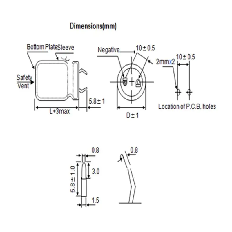 Super Capacitor 63V 22000uF Farad Capacitance Winding Type Energy Storage Capacity Low for Automobile Rectifier