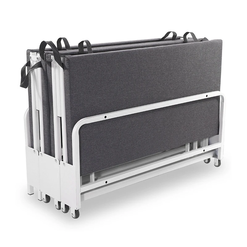 Wholesale Single Office Nap Simple Portable Home Lunch Break Folding Invisible Telescopic Bed