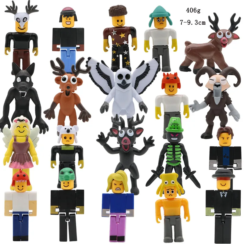 99 notti nella foresta Figure Figurine Gufo Capra Lupo Cervo Giocattolo di plastica Regalo Anime Cieco Borsa Action Model Doll Mistero