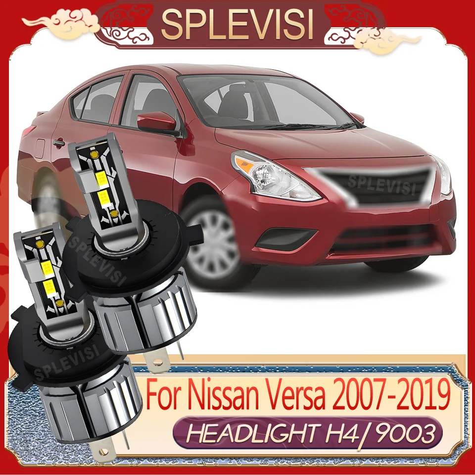 

Прямая замена водонепроницаемой светодиодной фары для Nissan Versa 2007 2008 2009 2010 2011 2012 2013 2014 2015 2016 2017 2018 2019