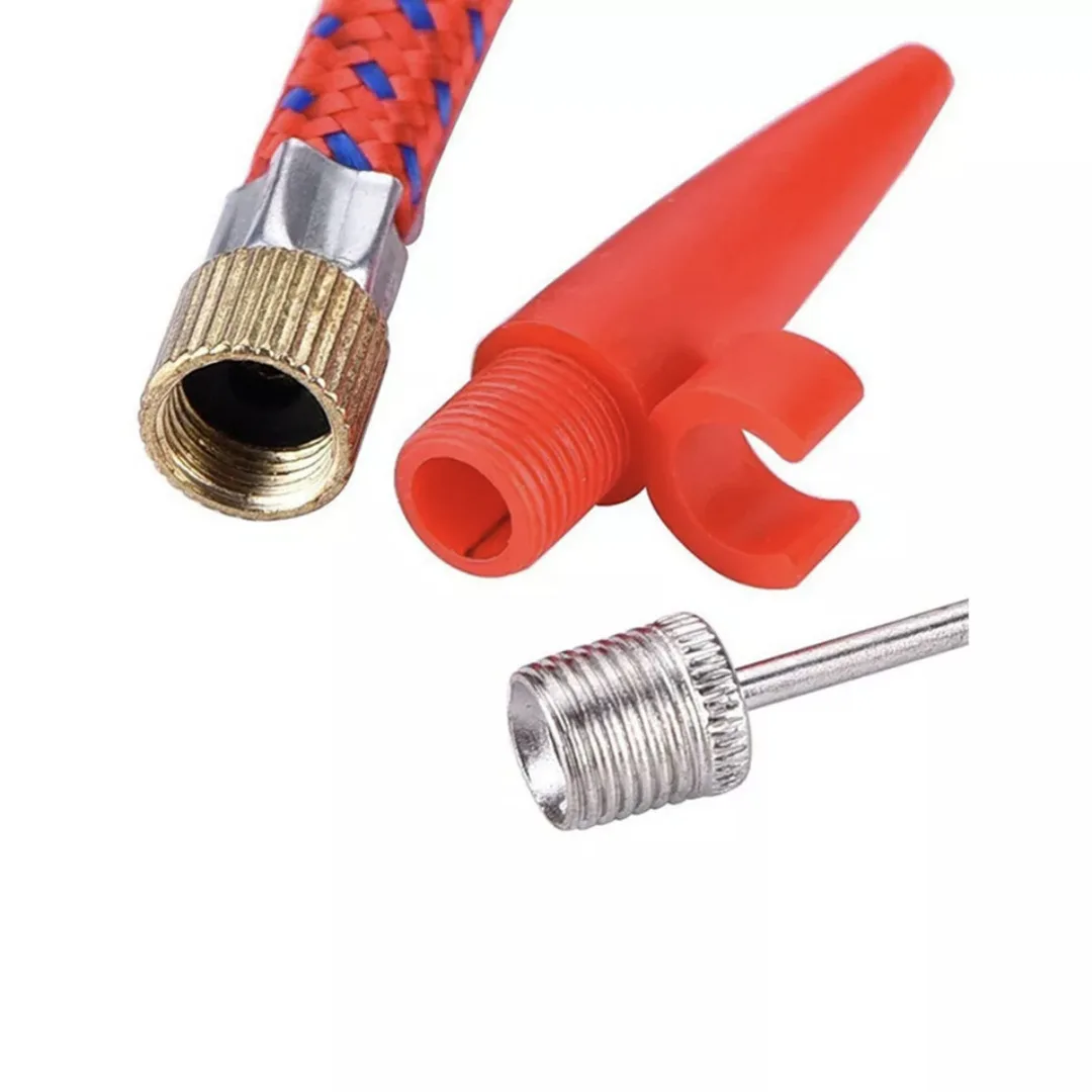 Flexible Hose Ball Pump Set Hand Pump Inflator Portable Ball Volleyball Football Basketball Inflating Pump Tools with Air Hose
