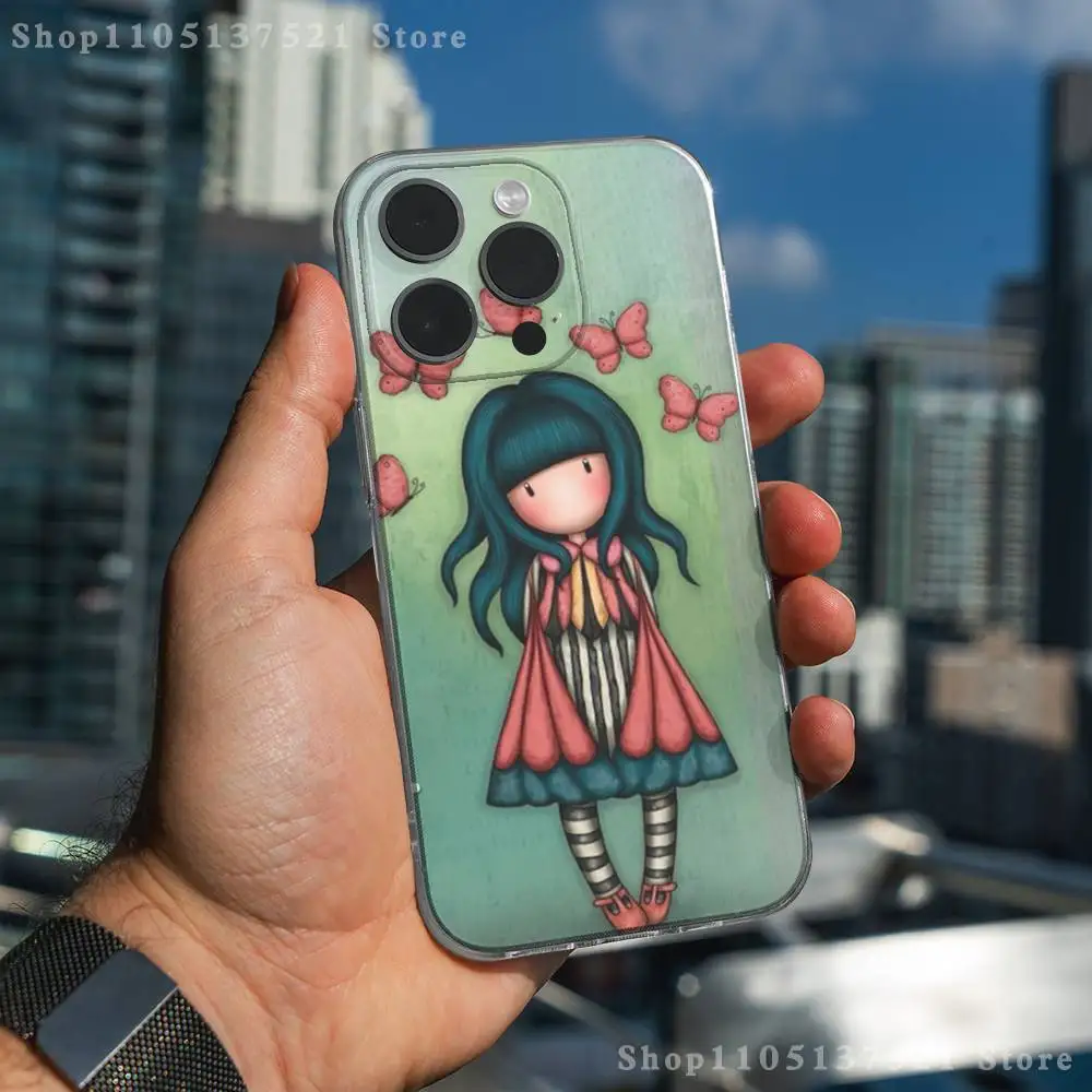 حافظة هاتف كارتون R-RANMA 1 2 لهاتف آيفون 17,16,15,14,13,12,11 Pro,Max,Plus,X,XS,XR,SE4,E غطاء ناعم شفاف صغير