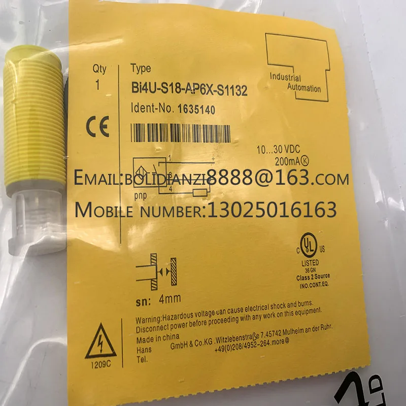

New proximity switch sensor BI4U-S18-AP6X/S1132 In stock