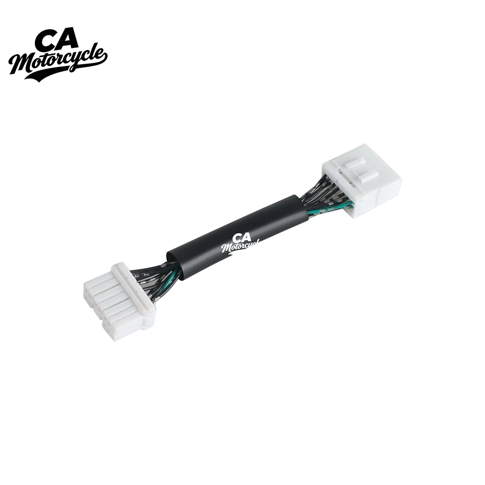 Motorcycle Headlight Switching Wirings Total Control Passing Lamp Harness For Harley Electra Glide Trikes Accessories 1998-2013