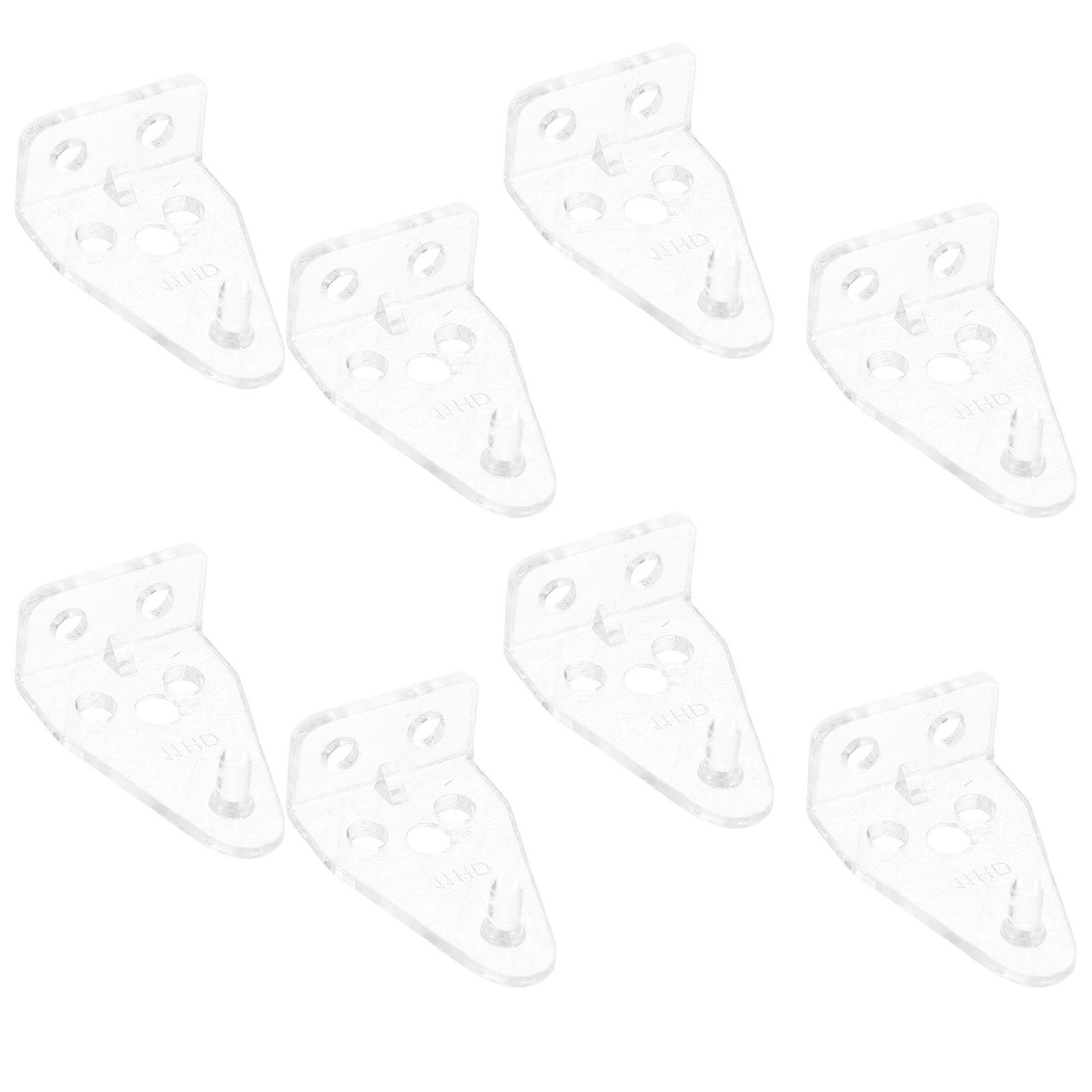 

8pcs Blind Positioning Hook Set Plastic Curtain Accessories Lightweight Simple Color for Windows