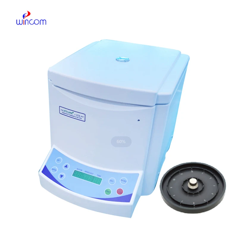 

High Speed 12000rpm Tabletop Laboratory Medical Microcentrifuge Hematocrit Capillary Tube Centrifuge