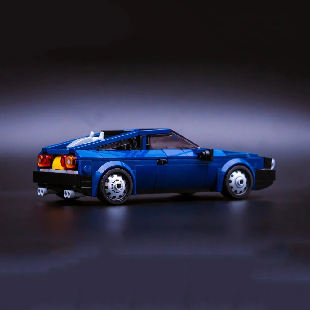 PolaDeer 354-teiliges MOC Lancia Montecarlo (One for the Road) Baustein-Set, Lernspielzeug, Bausteine, Geburtstagsgeschenk für Kinder – Detail 4
