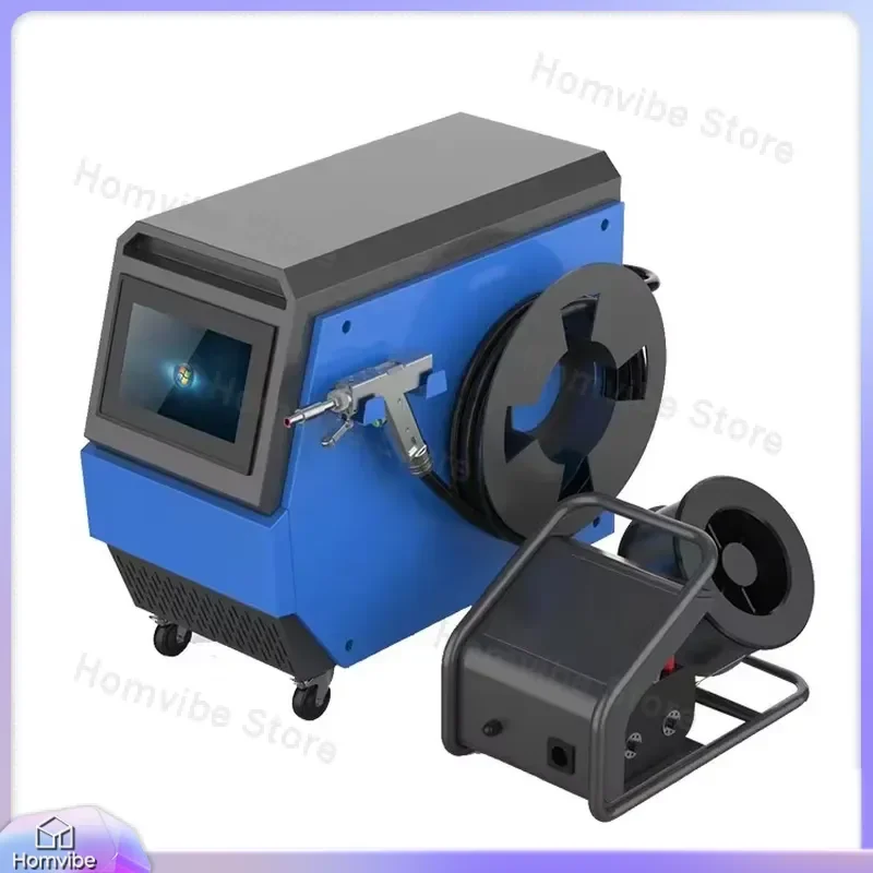 Four-in-One Air-Cooled Laser Welding Machine Handheld Metal Welder for Furniture Making DIY Repair Industrial Use Portable