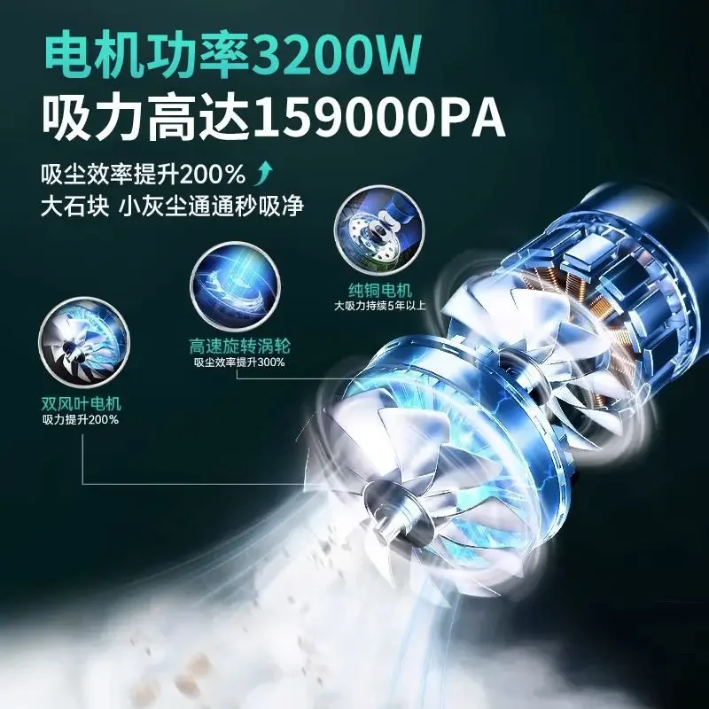 배럴형 진공청소기 산업용 진공청소기 강력한 고출력 상업용 가정용 카펫 청소 산업용 뷰티 솔기