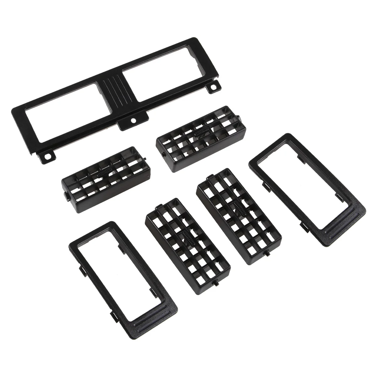 Set griglia di sfiato AC riscaldatore cruscotto per pickup hardbody Nissan Navara D21 1986-1997