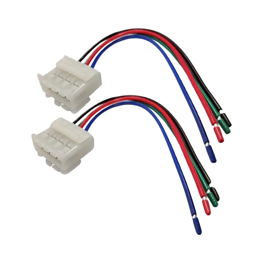 2x Rear Tail Light Plug/ Cable Connector 4pin 51277254 12495980 For Fiat For Grande For Punto For Alfa For Romeo 1996-2021