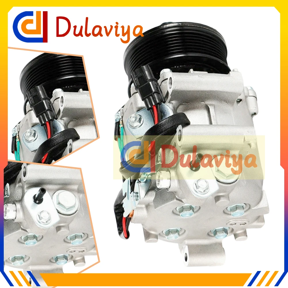

AC Compressor and Clutch For Honda Civic 1.8L 2006 2007 2008-2011 CO 4918AC 38810RNAA01 38810RNAA02 4918 49019 98555 10361921