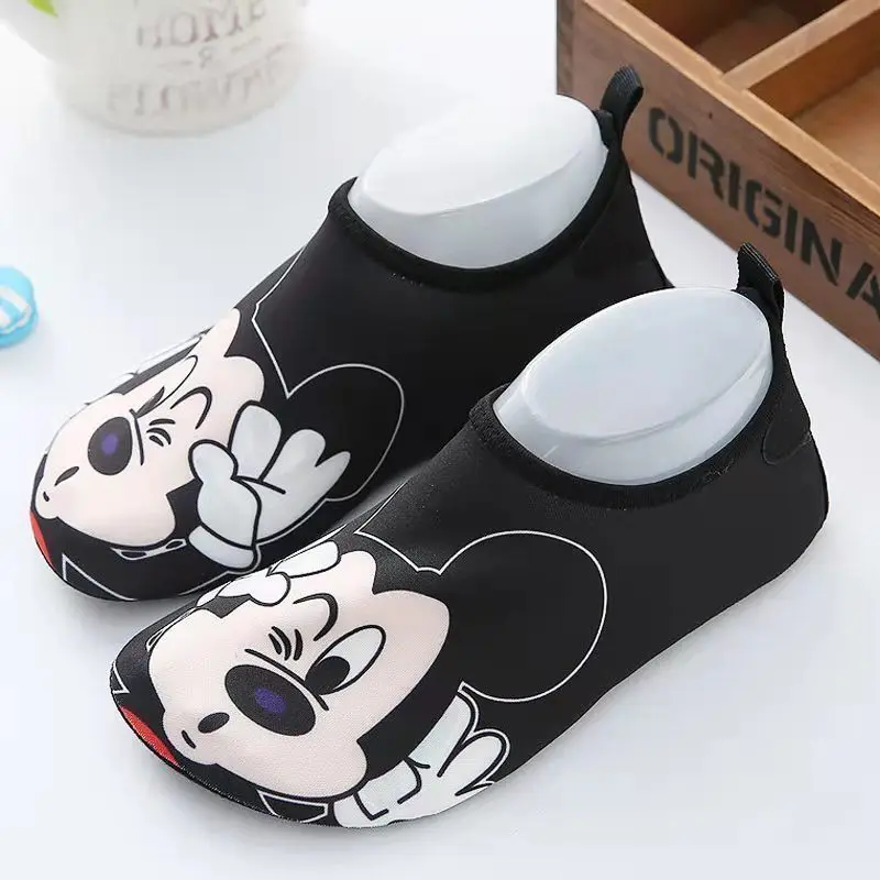 Sanrio Toddler Shoes for Boys and Girls Beach Shoes Disney Children\'s Soft Bottom Home Shoes Kids Comfy Floor Shoes