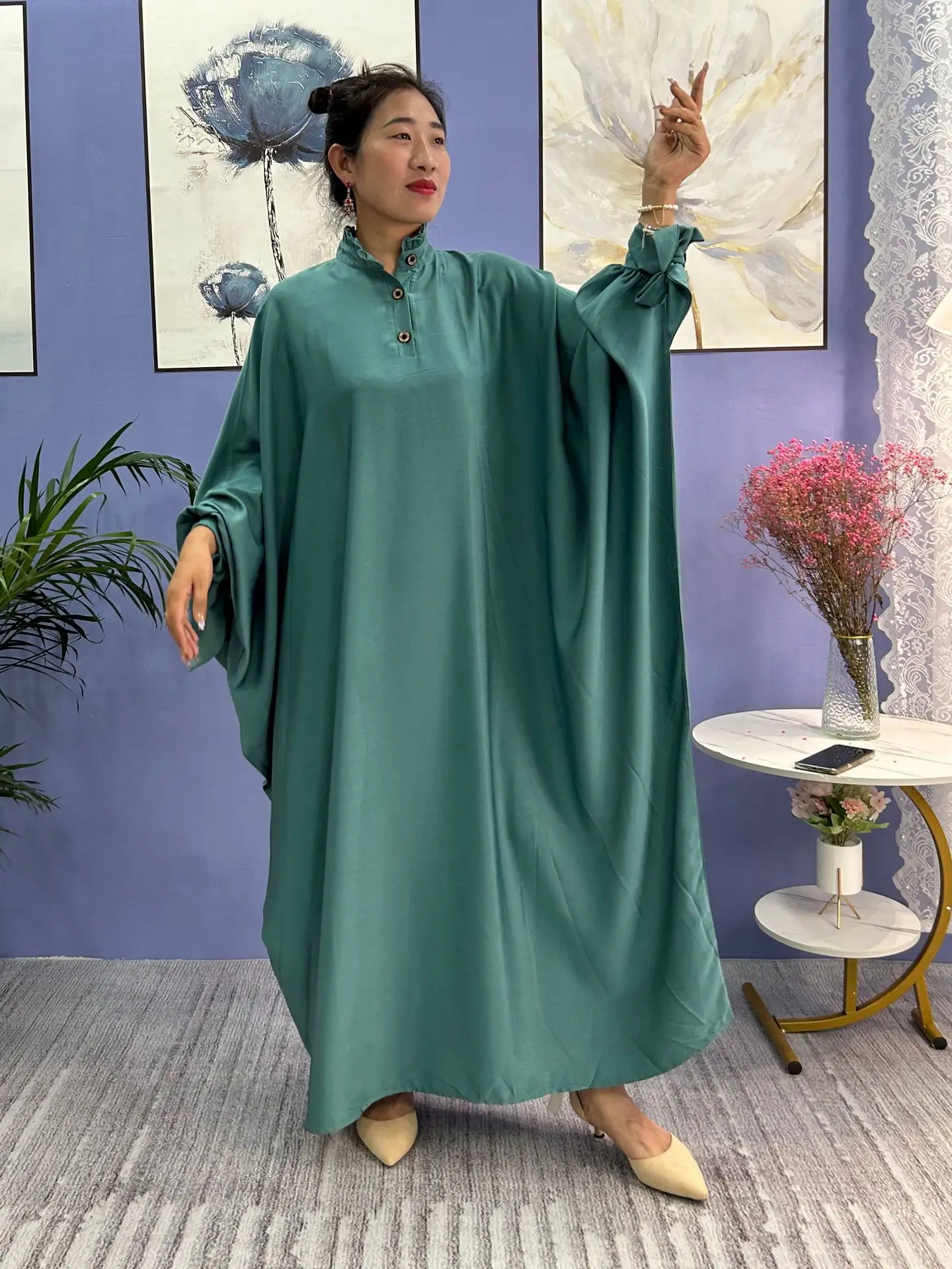 Modesto abito lungo arabo Abaya per abiti da donna Jalabiya musulmano Ramadan Eid marocco Dubai Saudi Abayas caftano Islam Vestidos