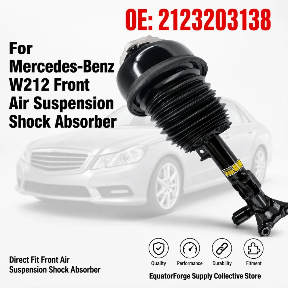 Comfort Ride High Stability Direct Fit Front Air Suspension Shock Absorber for Mercedes-Benz W212 - OE 2123203138  2010-2016