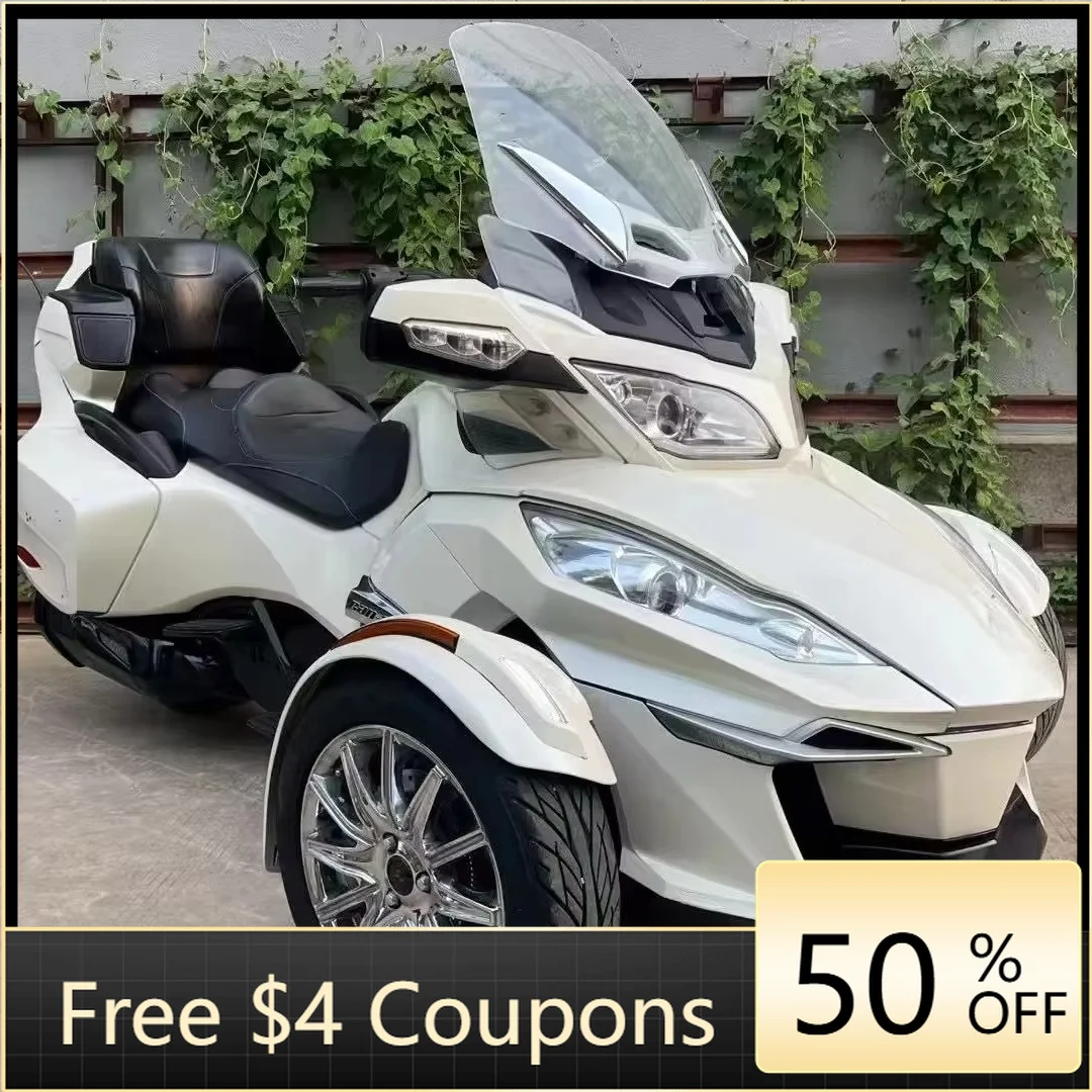 

Rs Three-wheeled motorcycle with 1330cc Rotax engine, low mileage consumption, with heated seats and Carplay function (tricycle