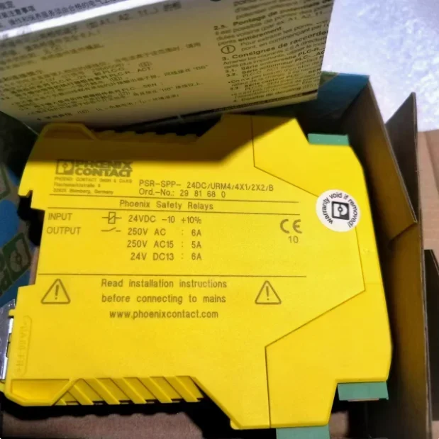 Relé de segurança original PHOENIX PONTACT PSR