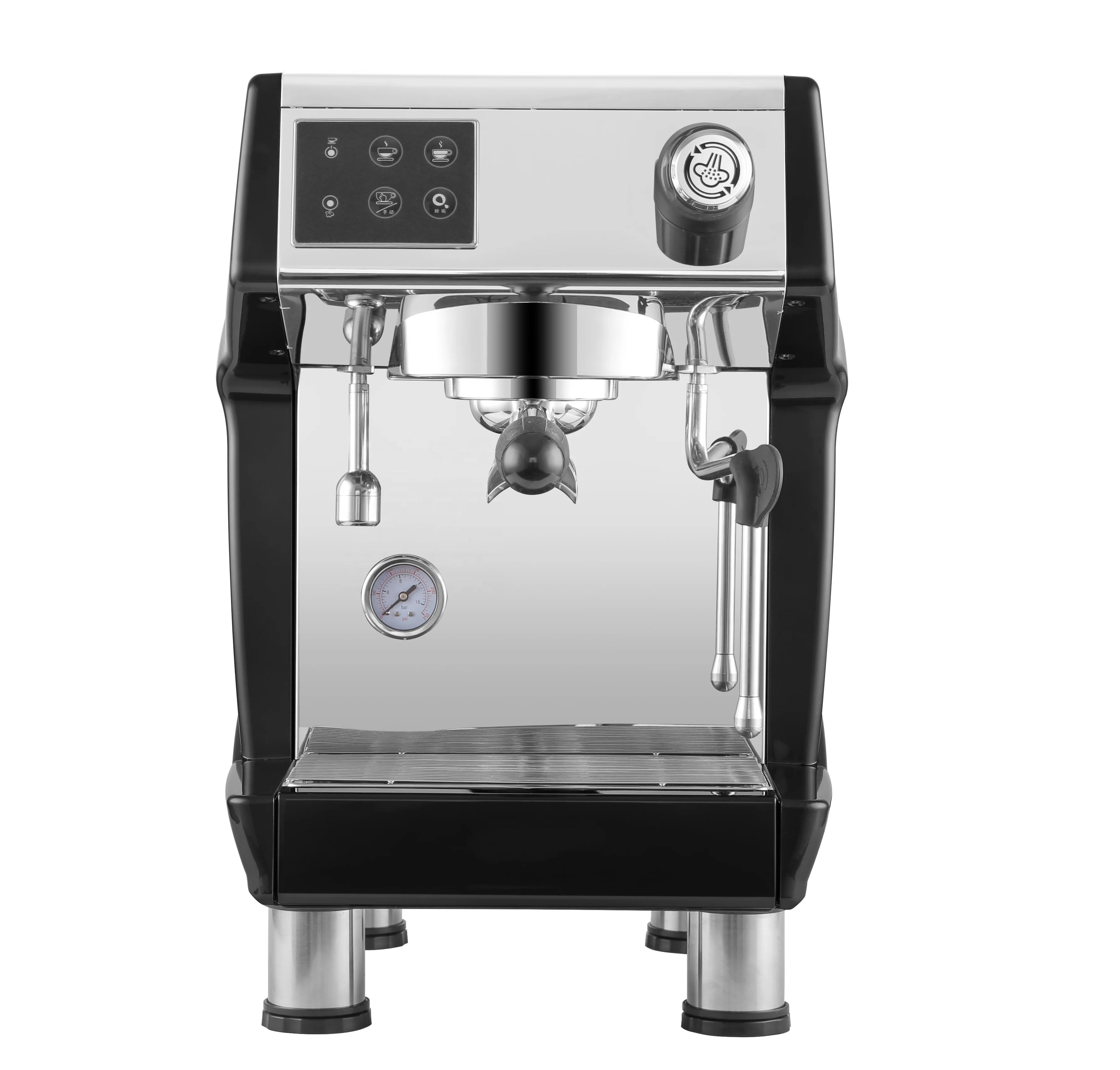 

Hot-sales Thermoblock 1L Aluminum Boiler Steam with 550ml Coffee Boiler Espresso Coffee Machine Maker Cafe Corrima CRM3200C