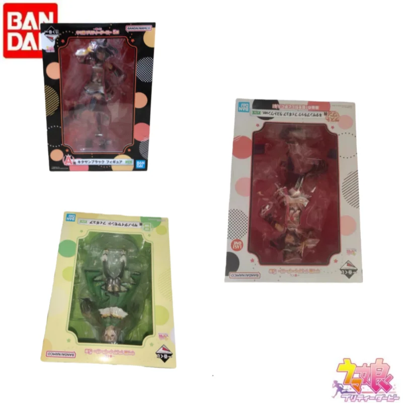 

In Stock Original Bandai Ichiban Kuji Uma Musum Kitasan Black Satono Diamond Figurine Model Ornaments Statue Anime Merchandise